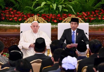 Presiden Jokowi dan Paus Fransiskus Kompak Serukan Toleransi