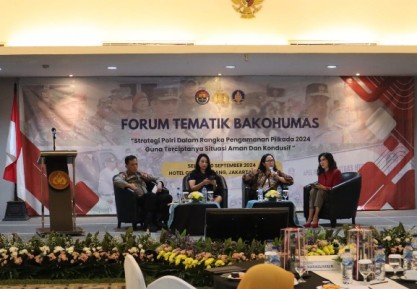 Humas Polri Gandeng Bakohumas Bahas Strategi Pengamanan Pilkada 2024