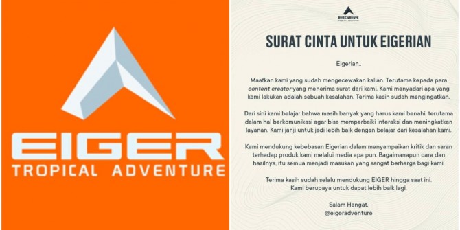 Masih tentang Kasus Eiger