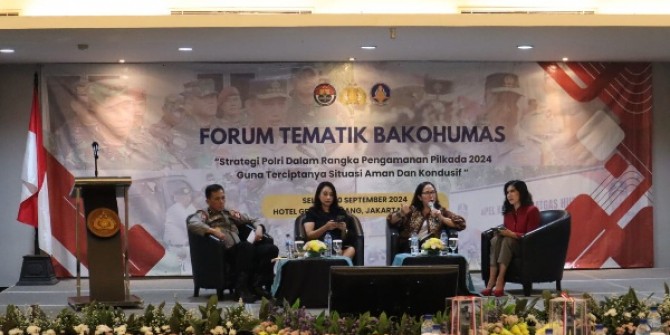 Humas Polri Gandeng Bakohumas Bahas Strategi Pengamanan Pilkada 2024